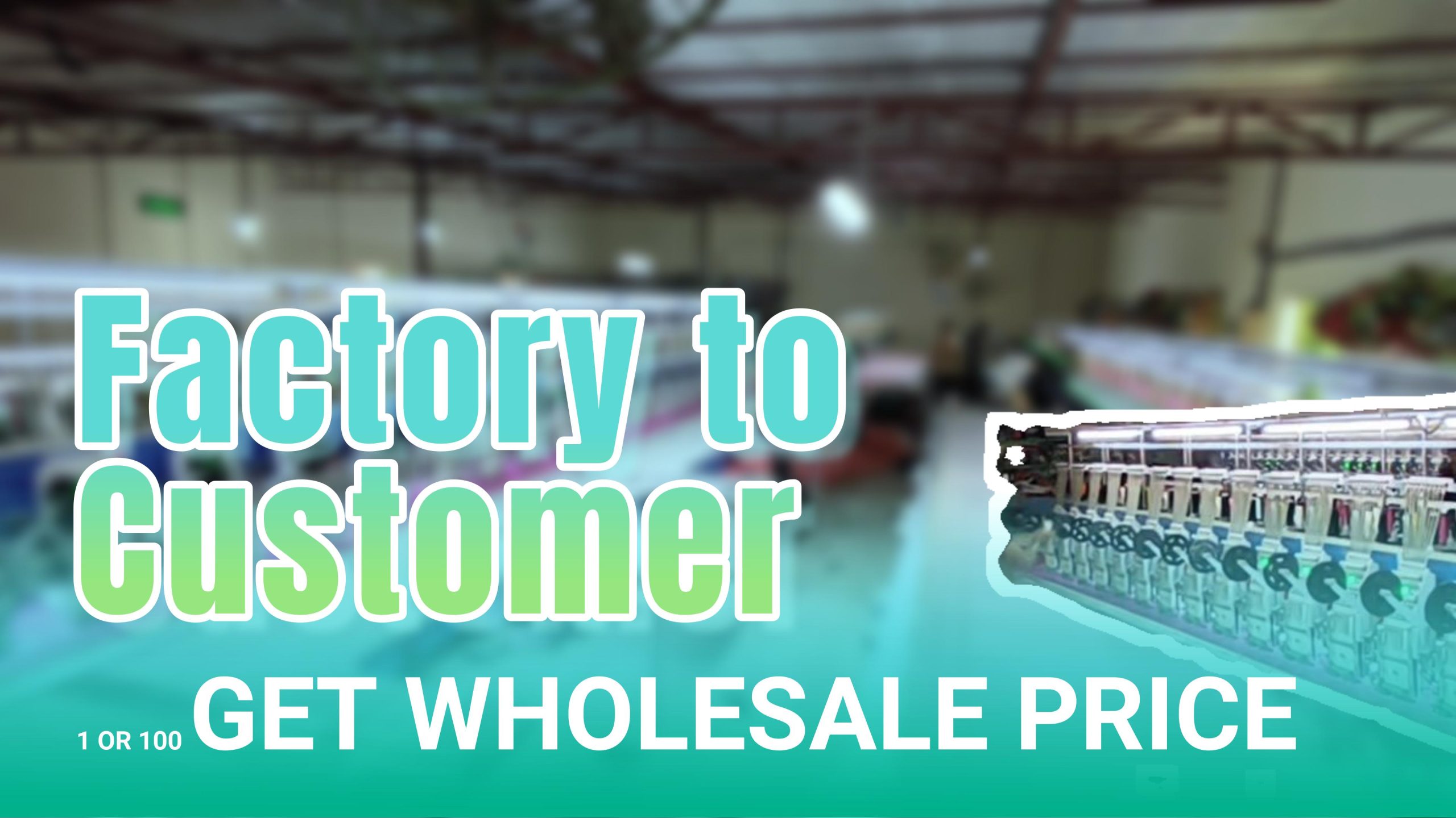 Factory to Wholesale Price